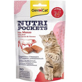 GimCat Nutri Pockets Boeuf 60g